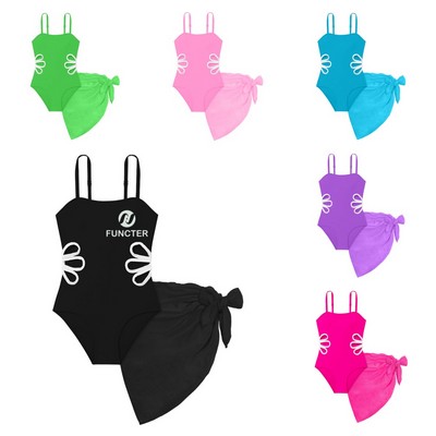 Two Piece Swimsuit Set For Children