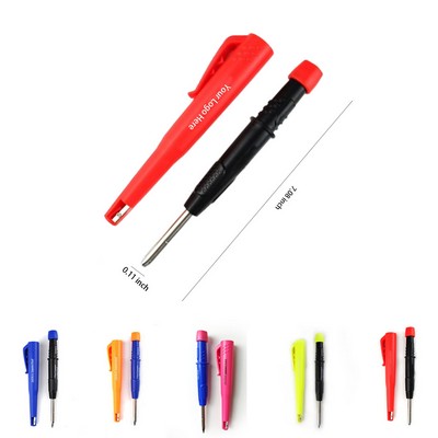 Carpenter Pencil Scriber with Sharpener
