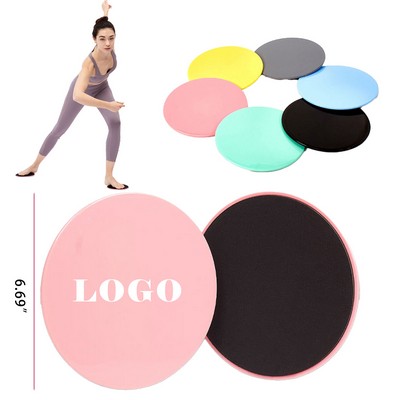 Two Pieces Exercise Core Sliders