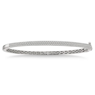 Jilco Pave Set Diamond Bangle Bracelet