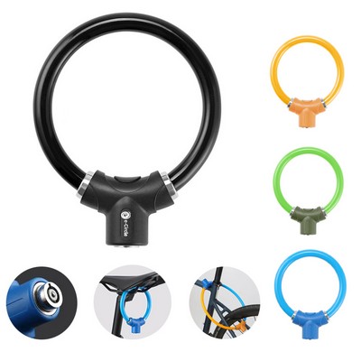 Simple Bicycle Ring Key Lock Anti-Theft Steel Cable