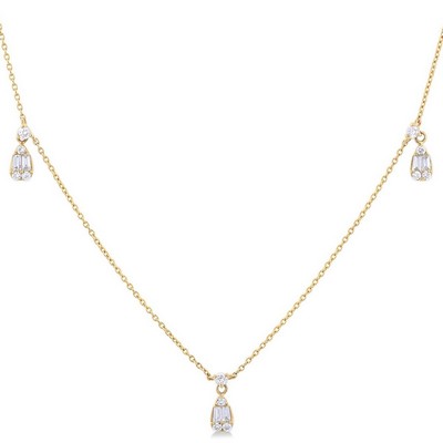Jilco Fusion Diamond Station Necklace