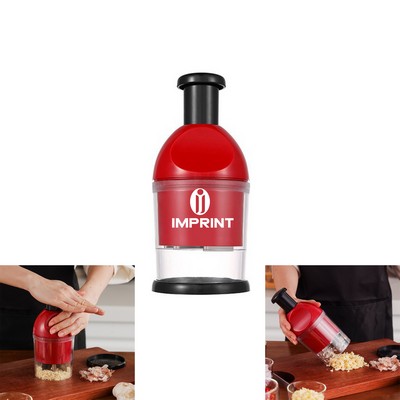 Manual Hand Vegetable Chopper Dicer Garlic Masher