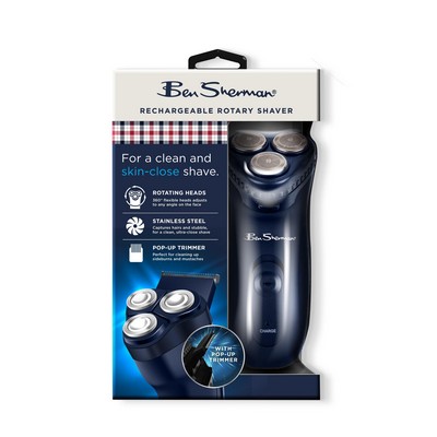 Rechargeable Rotary Shaver