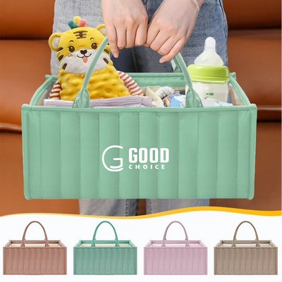 Baby Diaper Caddy Foldable Organizer