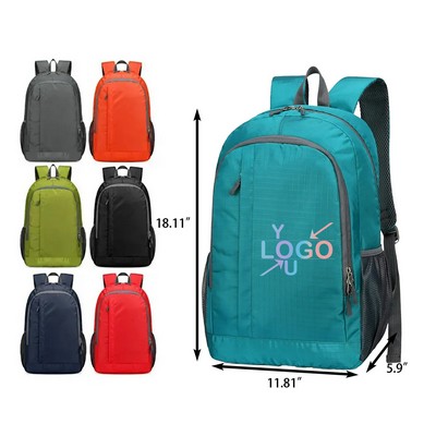 Compact High-Volume Travel Storage Backpack