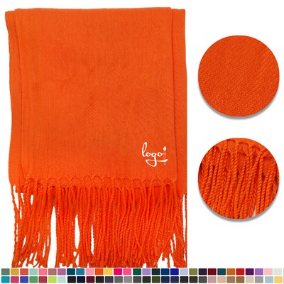 Full Color Scarf W/ Tassel