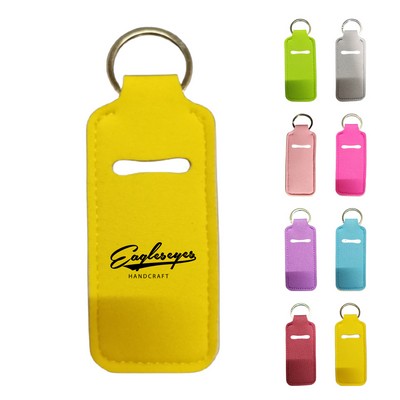 Neoprene Lip Balm Holder Sleeve