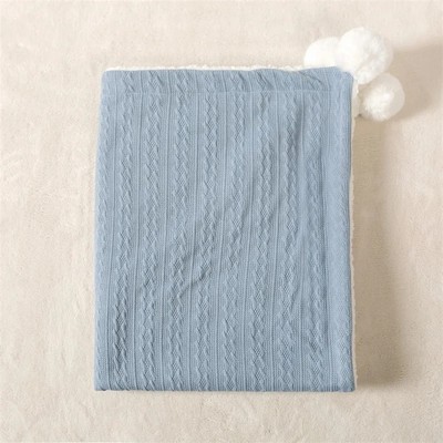 Embroidered Fleece Baby Blanket
