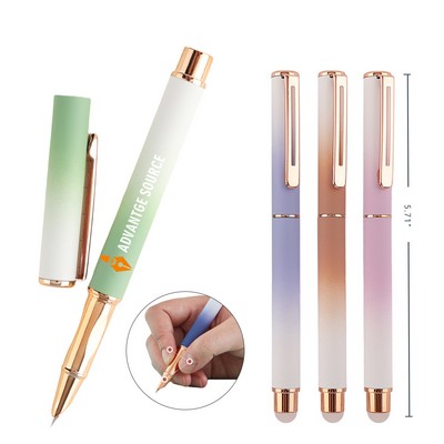 High-Quality Gradient Erasable Student Fountain Pen