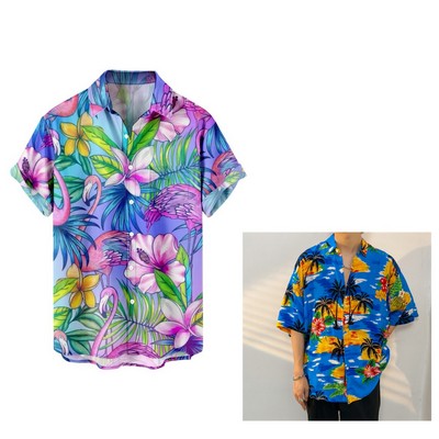Dye Sublimation Hawaiian Style Shirt
