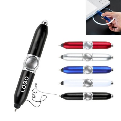 LED Finger Spinner Pen