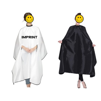 Hair Salon Nylon Cape Apron With Snap Closure