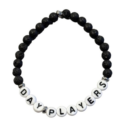 Letter Lava S Stone Beaded Bracelet