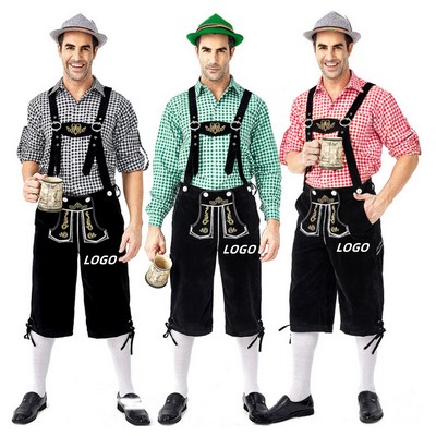 Men's Bavarian Oktoberfest Costume Set
