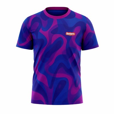 Unisex Full Color Short Sleeve Economy T-Shirt 180GSM