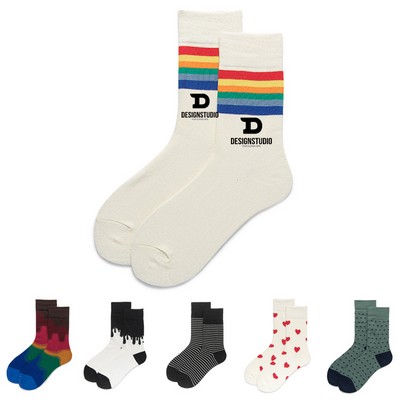 Old School Vintage Striped Socks