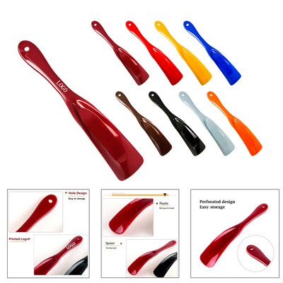 Plastic Shoe Horn w/ Hanging Hole