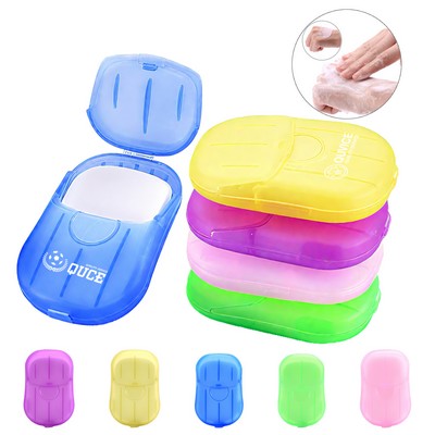 Disposable Travel Soap Paper Sheet
