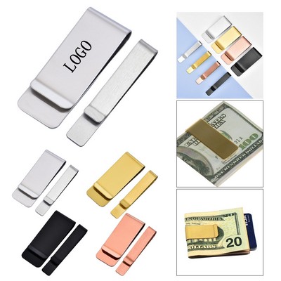Stainless Steel Luxury Money Clip