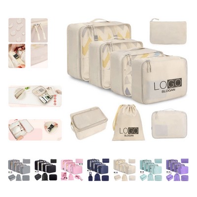 8 Set Packing Cubes Luggage