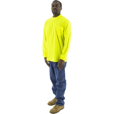 Majestic 75-5045 Site Safety Long Sleeve Shirt