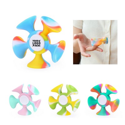 Suction Cup Fidget Spinner Dart