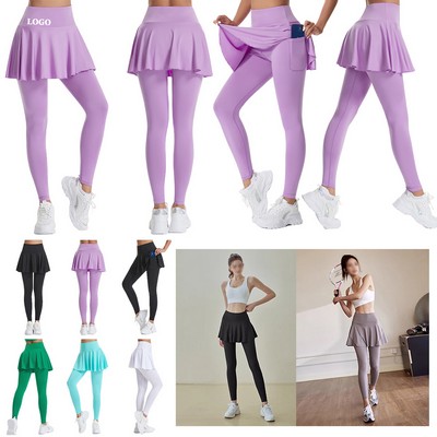 Sporty Pleated Tennis Skirt