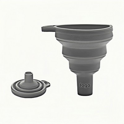 Food Grade Silicone Funnel Set Foldable for Kitchen Oil and Liquid Use