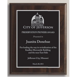 Brass Plaque (7" x 9")