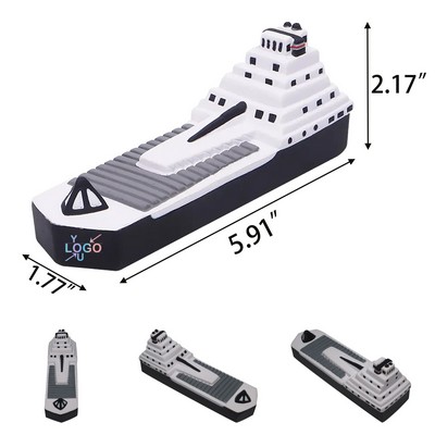 PU High Rebound Ship Shape Stress Ball