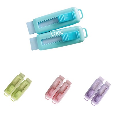 Push-type Eraser With Hanging Hole