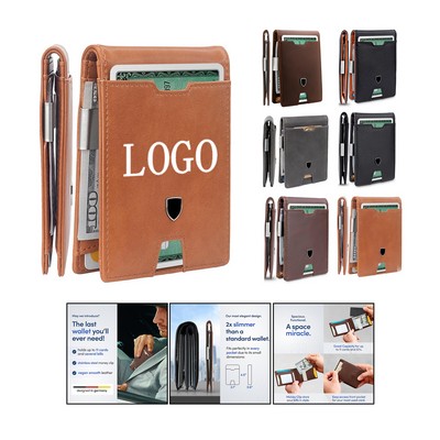 Slim RFID Money Wallet