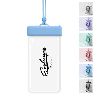 Waterproof Sealed Mobile Phone Pouch with Lanyard