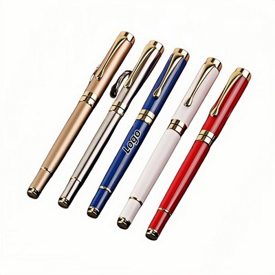 Premium Stainless Steel Black Ink Executive Pen