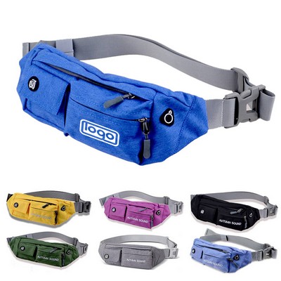 Outdoor Running Fanny Packs w/ Zipper