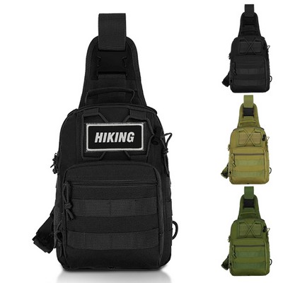 600D Polyester Outdoor Tactical Sling Pack