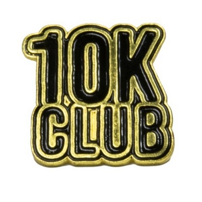 1.25" Soft Enamel Custom Shaped Lapel Pins