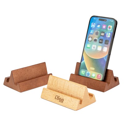 Wooden Calendar Phone Stand
