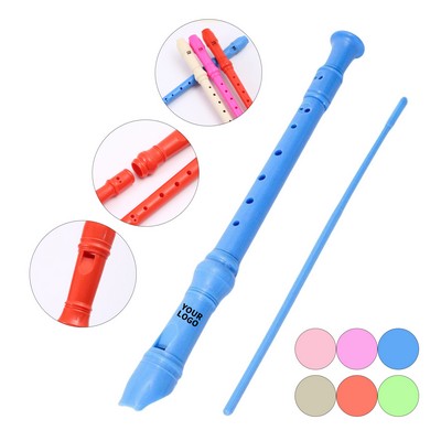 Acrylonitrile Butadiene Styrene Eight Hole Recorder Three Piece Design