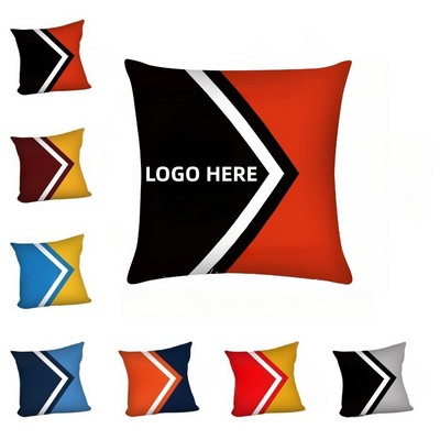 18x18" Vibrant Throw Pillow Cover