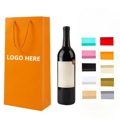 Double Wine Bottle Paper Bags