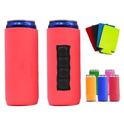 Slim Neoprene Magnetic Can Holder