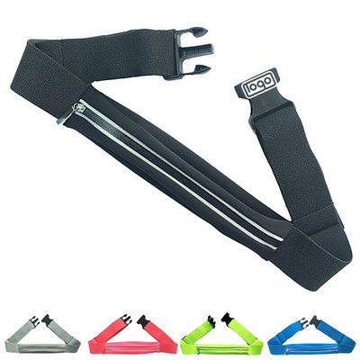 Reflective Sports Waist Belt Bag