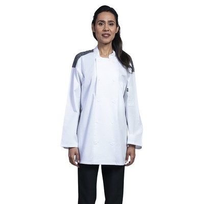 Uncommon Chef - Unisex Two-Pocket Split Chef Coat
