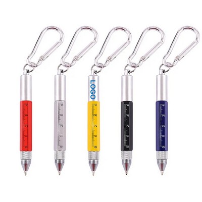 Mini Multifunction Ballpoint Pen Stylus 6" 1 Metal Screwdriver