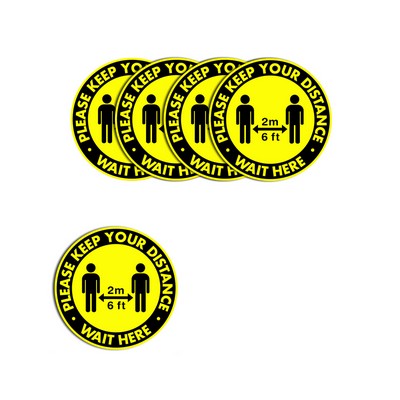 Vinyl Strong Adhesive Floor Decal Strong Laminated Sticker