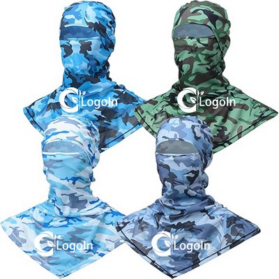 Balaclava Face Mask Covering Summer Sun Protection Long Neck Cover