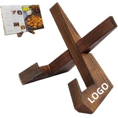 Solid Wood X-Shaped Multifunctional Display Stand