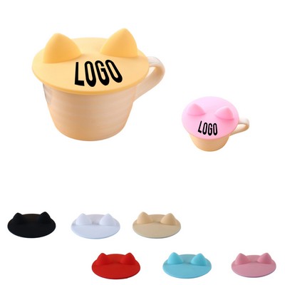 Cat Ear Silicone Cup Lid